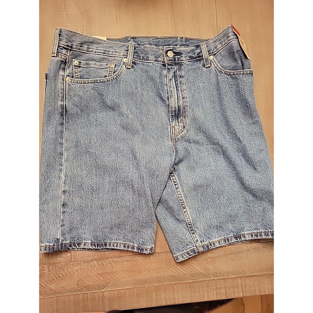 Levi‎ Levis 405 Medium Wash Jean Shorts Mens Sz 40 New NWT Denim Strauss Stylish